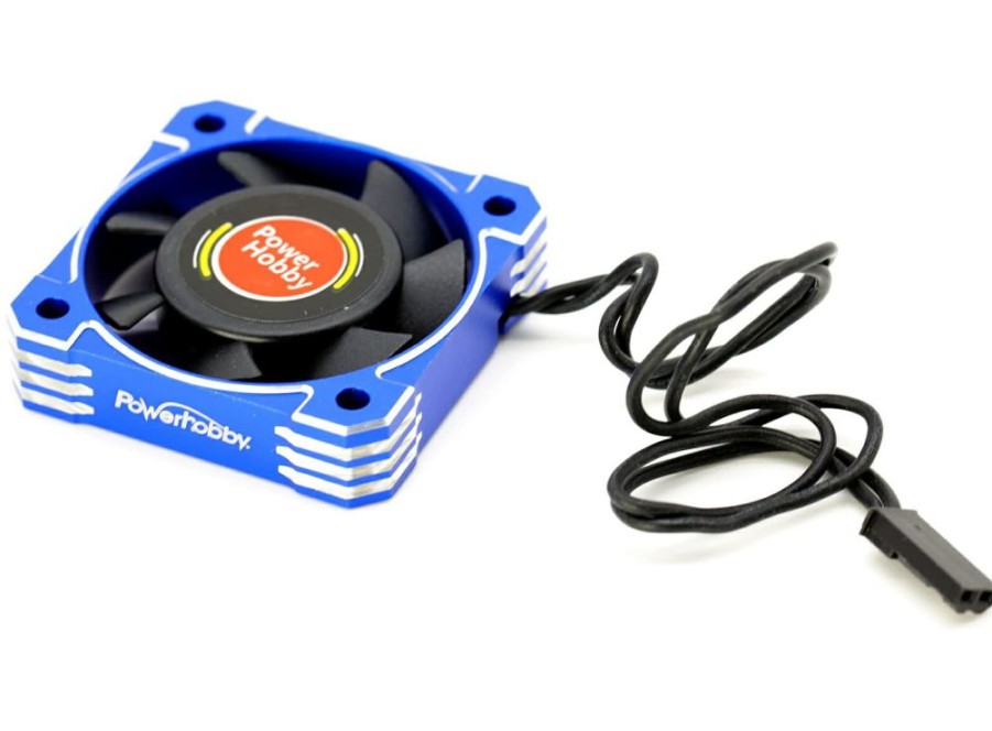 Cooling/Heatsink Fans * | Promotion Phbphf4040Blue Blue Aluminum 40X40X10Mm Tornado High Speed Fan (Power Hobby)