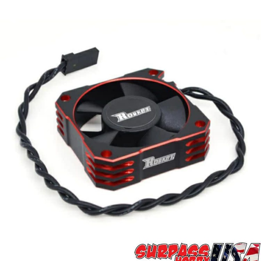 Cooling/Heatsink Fans * | Latest Fashion Sp-420002-01 Rocket Red 35Mm Aluminum Cooling Fan 21,000Rpm (Surpass Hobby Usa)