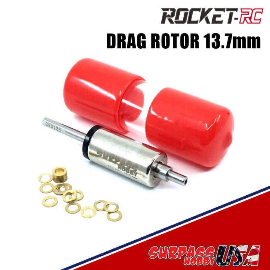 Motors & Accessories * | Discount Store C50137 1/10 Rocket V4S & V5R Modified 13.7Mm Ultra-Torque Rotor For Drag Racing (Surpass Hobby Usa)