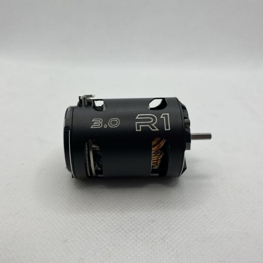 Motors & Accessories * | Top Sellers R1-020114-137 R1 3.0T V16 Drag Racing Motor W/13.7Mm Rotor Tuned 9500Kv Big Race Motor 020114 (R1Wurks)