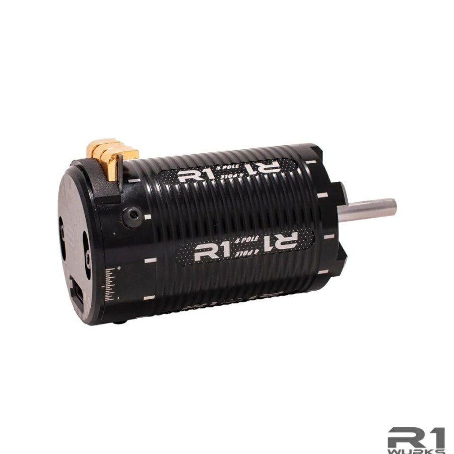 Motors & Accessories * | Featured R1-550-6600 R1 6600Kv 550 4-Pole Drag Racing Motor (R1Wurks)