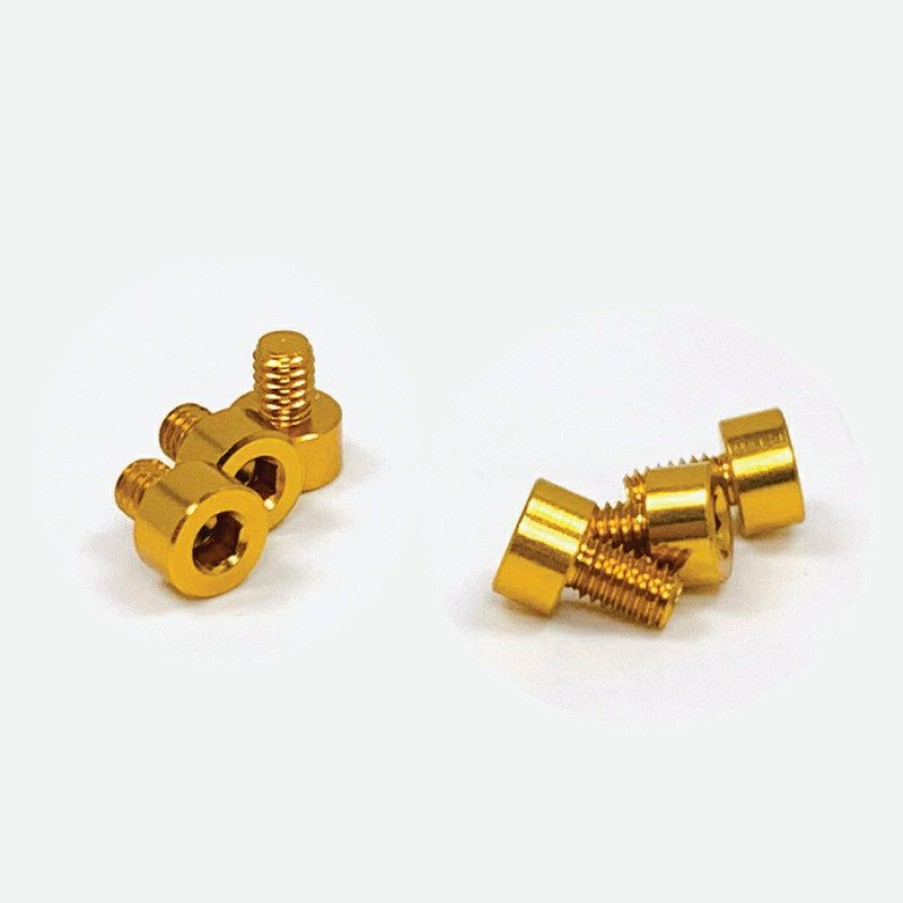 Motors & Accessories * | Online Store Rev1131G X-Factor Gold (6Pc) Aluminum Screw Kit (Trinity)