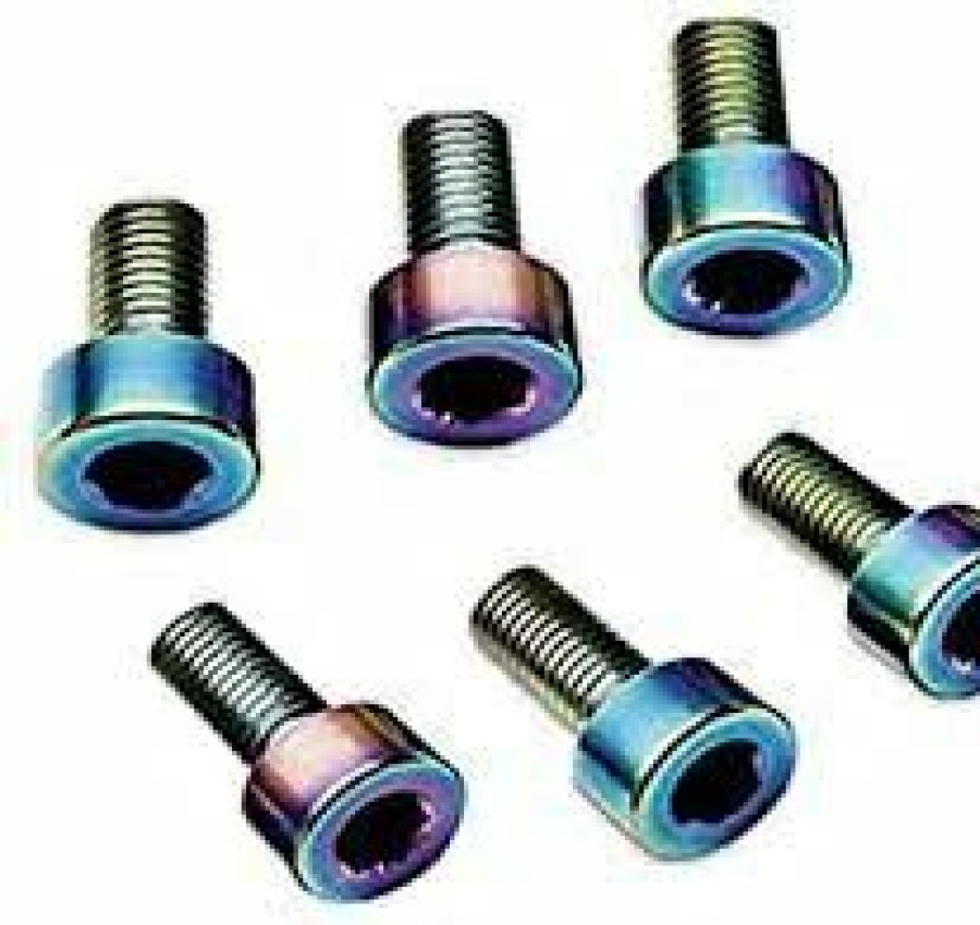 Motors & Accessories * | Promotion Rev1133 X-Factor "Oil Slick" Titanium 6Pcs Screw Kit (Trinity)