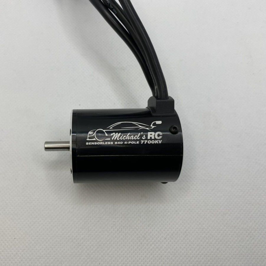 Motors & Accessories * | Lower Prices Mrc77005 1/10 7700Kv Sensorless 540 4-Pole Drag Motor V2 5Mm Shaft (Michaels Rc Hobbies Products)