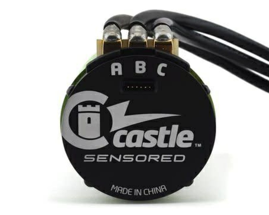 Motors & Accessories * | Latest Fashion Cse060-0064-00 800Kv 2028 Extreme 1/5 Scale Sensored Brushless Motor (Castle Creations)