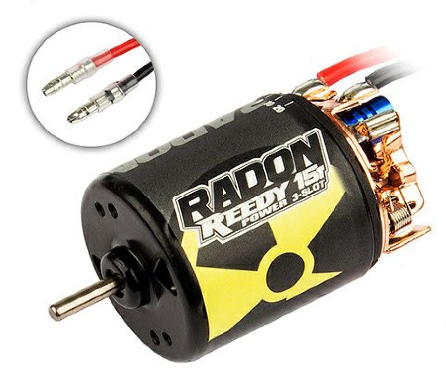 Motors & Accessories * | Latest Fashion Asc27425 Reedy Radon 2 15T 3-Slot 4100Kv Brushed Motor (Team Associated)