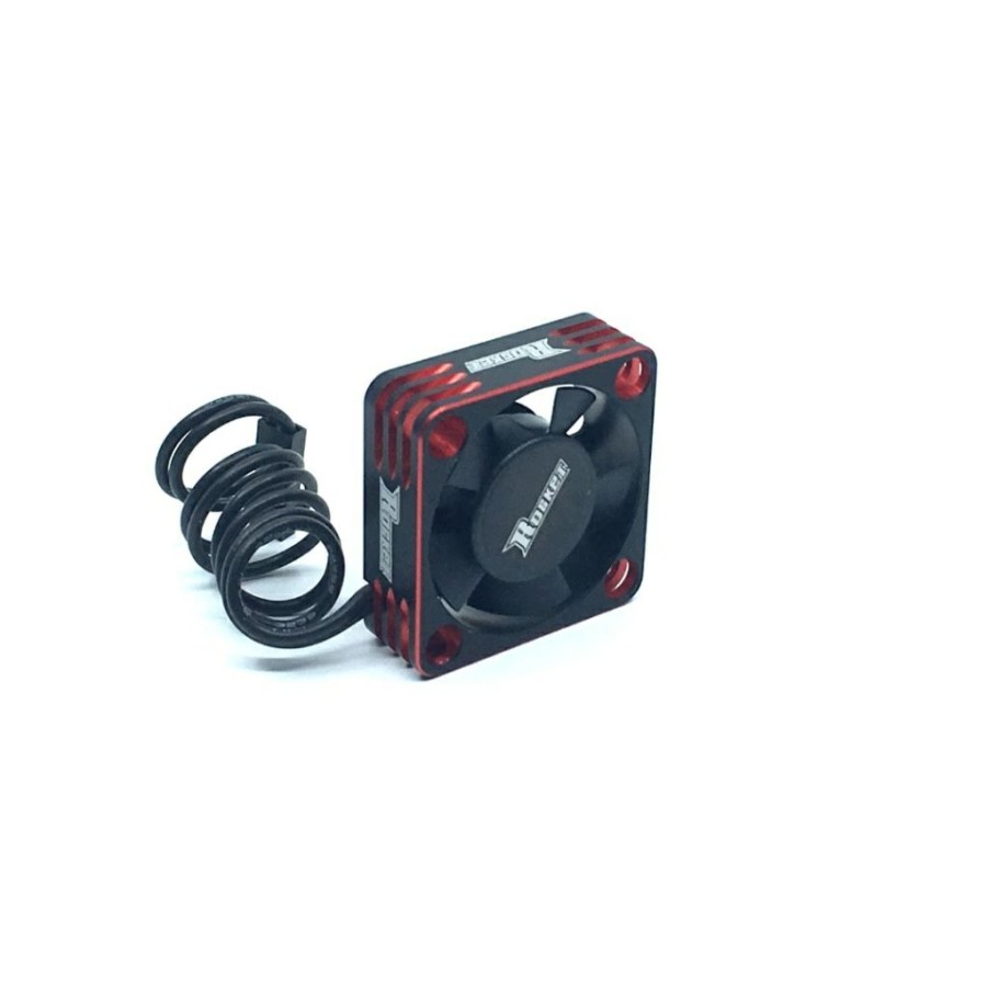 Cooling/Heatsink Fans * | Special Sp-360003-01 Rocket V1 Aluminum 30Mm Cooling Fan Red/Blk (Surpass Hobby Usa)