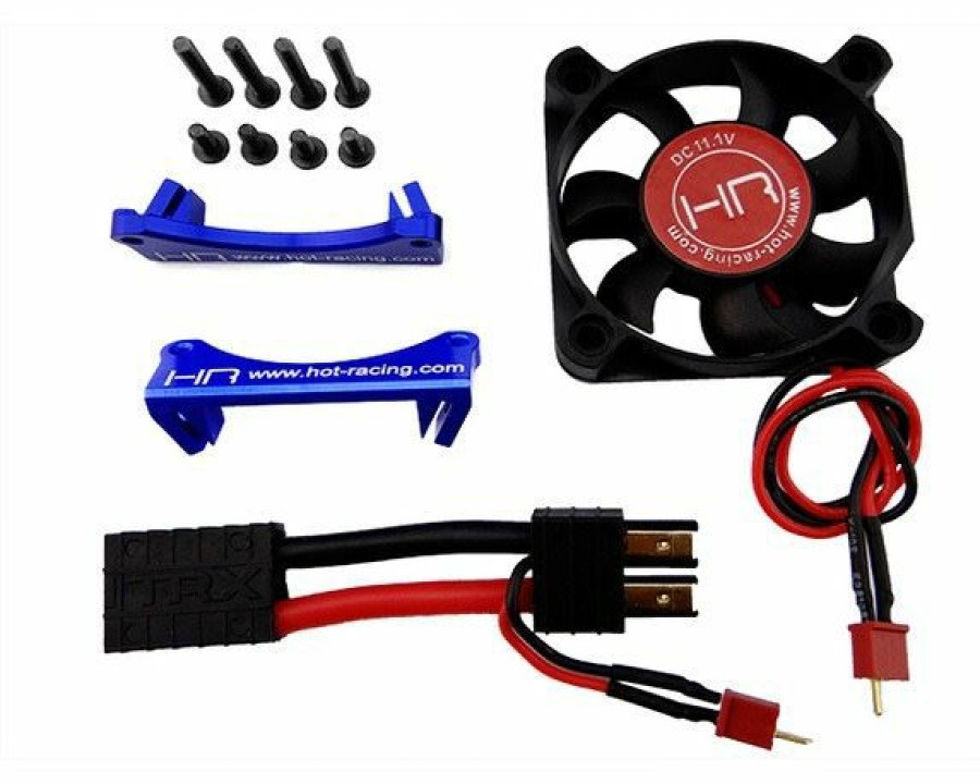 Cooling/Heatsink Fans * | Discount Store Hraxmx505F06 Monster Blower Motor Heat Sink Fan With Mount, For Traxxas X-Maxx (Hot Racing)