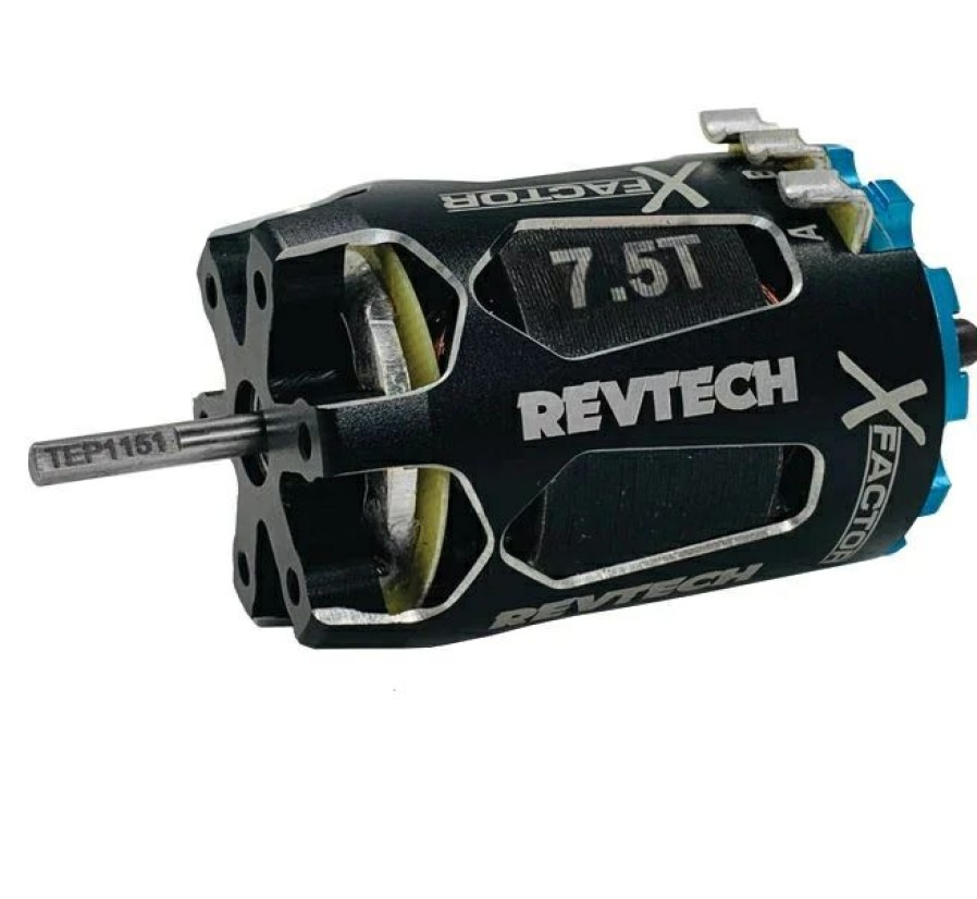 Motors & Accessories * | Reliable Quality Rev1119 X Factor 7.5T Modified Brushless Motor (Trinity)