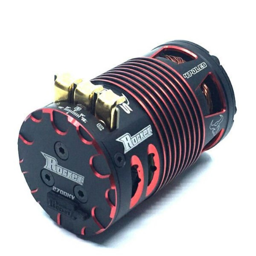 Motors & Accessories * | Featured Sp-042680-02-2700 Rocket 1/8 Taurus 2700Kv 4S Gt On-Road Sensored Brushless Motor (Surpass Hobby Usa)