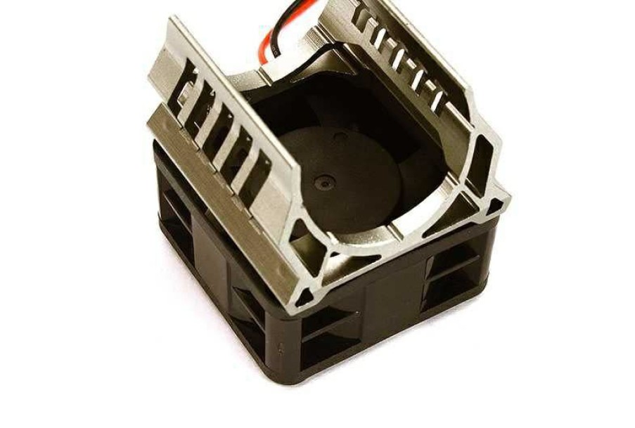 Cooling/Heatsink Fans * | Featured C28595Grey Grey Motor Heatsink 40X40X10Mm Cooling Fan For 1/16 Erevo & Slash Vxl (Integy)