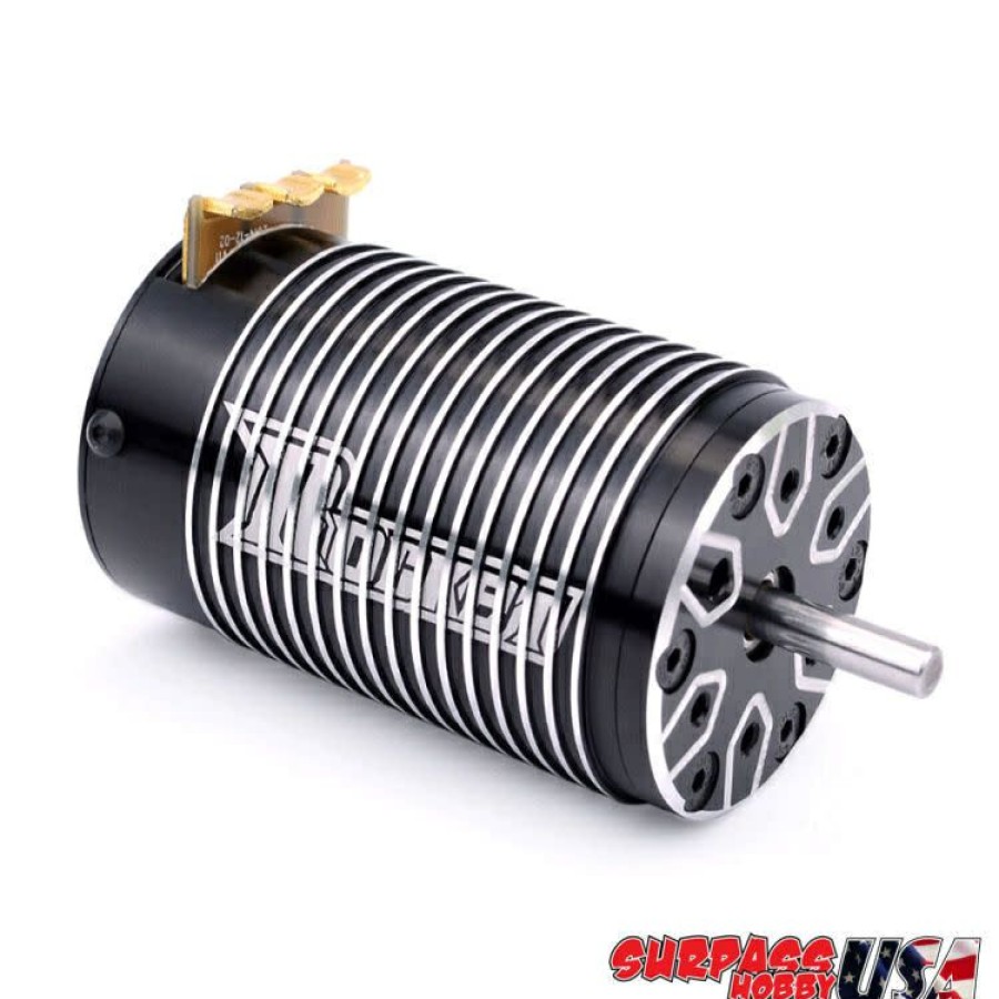 Motors & Accessories * | Cheap 4268-1550 Rocket 1/8 1550Kv 7S Short Rpm Sensored Brushless Motor (Surpass Hobby Usa)