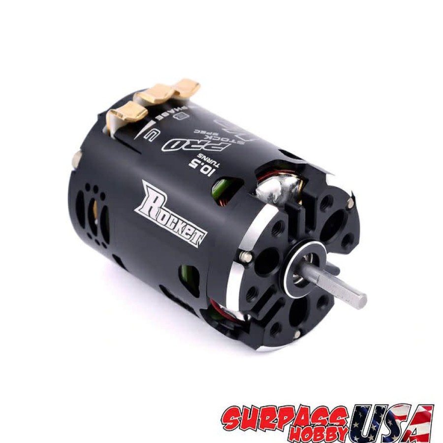 Motors & Accessories * | Promotion V3-3.5 Rocket V3 3.5T Modified Sensored Brushless Motor (Surpass Hobby Usa)