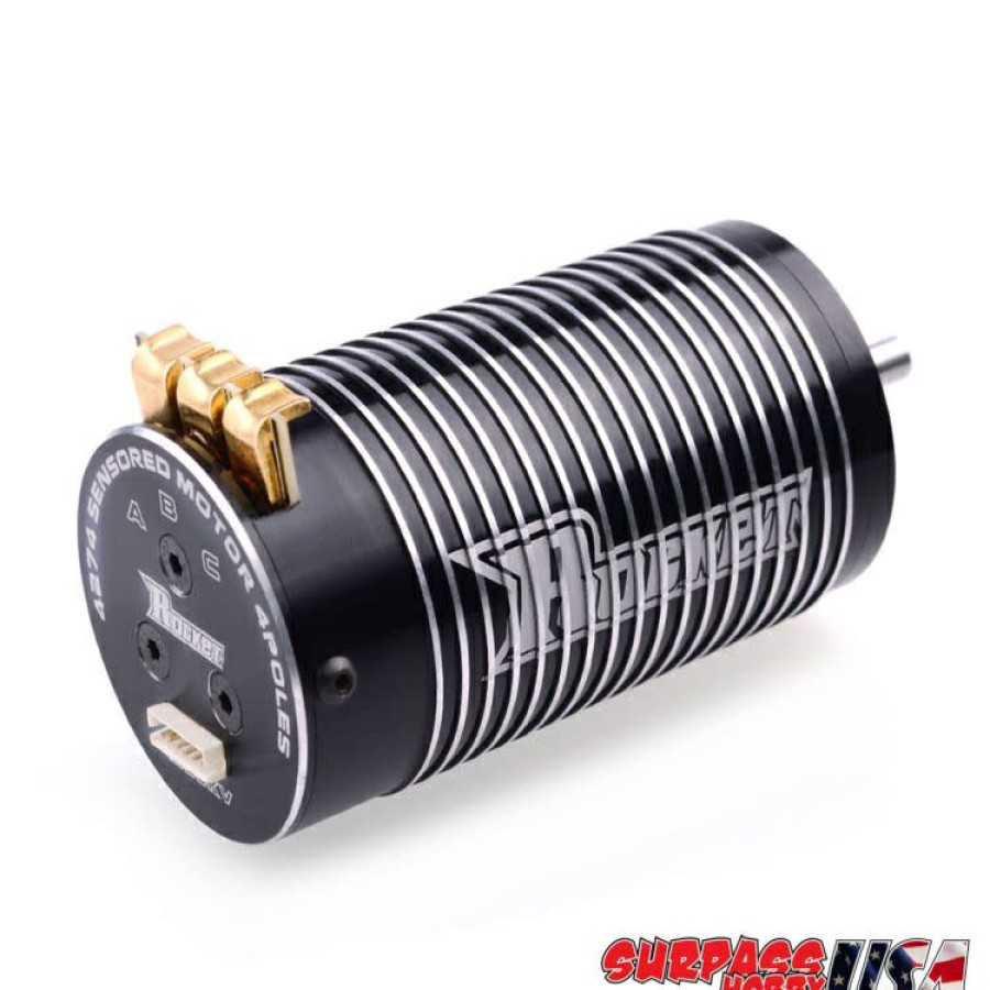 Motors & Accessories * | Online Store 4274-1550 Rocket 1/8 1550Kv 7S Off-Road Sensored Brushless Motor (Surpass Hobby Usa)