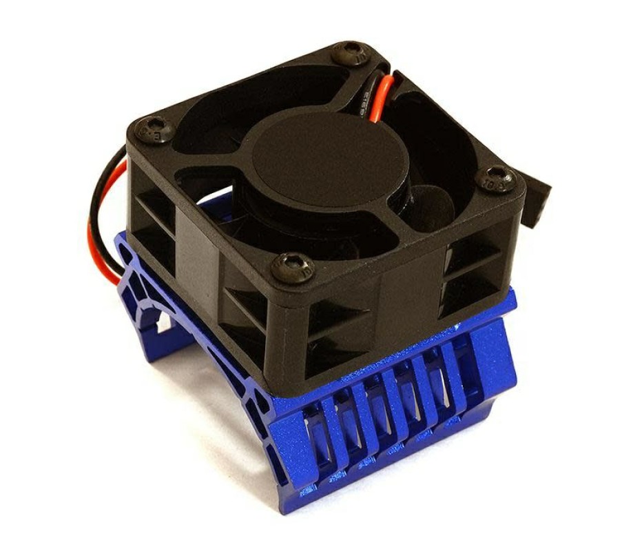 Cooling/Heatsink Fans * | Featured C28597Blue 36Mm Motor Heatsink+40X40Mm Cooling Fan (Integy)