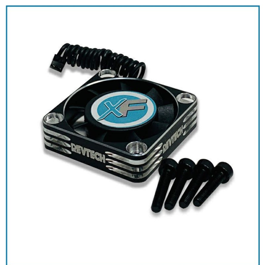 Cooling/Heatsink Fans * | Outlet Tep3082 Black/Silver Aluminum 40Mm Ball Bearing Fan (Trinity)