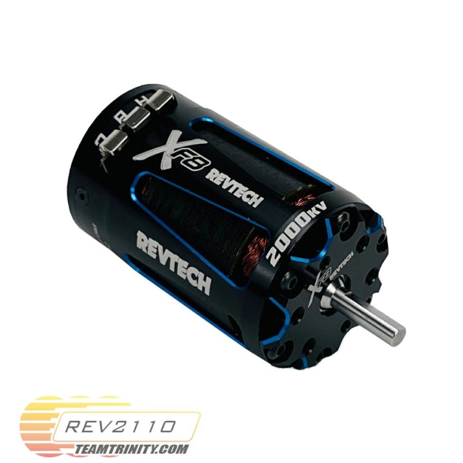 Motors & Accessories * | Promotion Rev2110 X-Factor Xfs 2000Kv 1/8 Brushless Motor Buggy (Trinity)