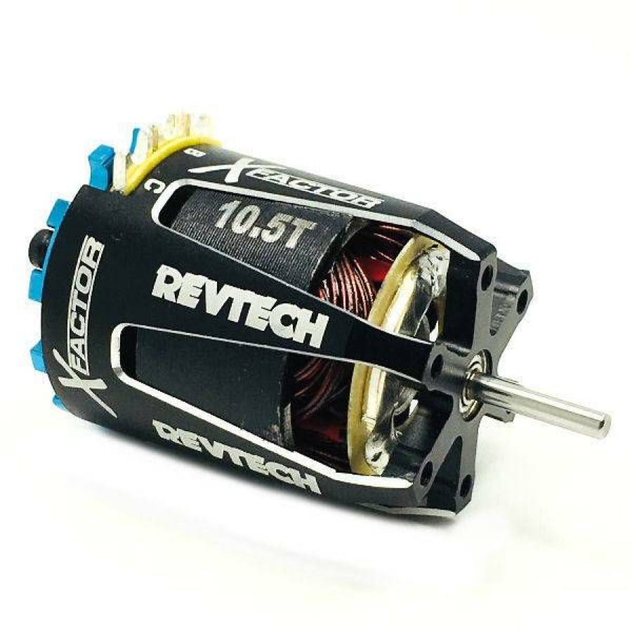 Motors & Accessories * | Lower Prices Rev1100 Revtech X-Factor 10.5T Spec Class Brushless Motor (Trinity)