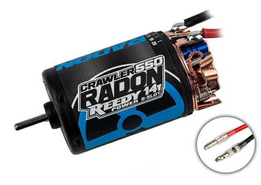 Motors & Accessories * | Best Sellers Asc27464 Reedy Radon 2 550 Crawler 5-Slot Brushed Motor (14T) (Team Associated)