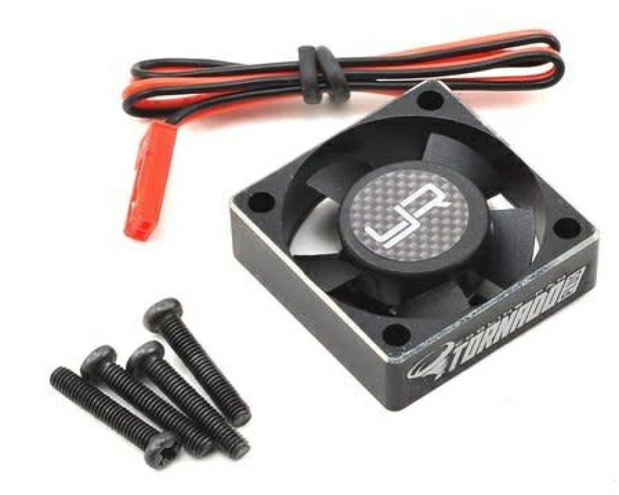 Cooling/Heatsink Fans * | Outlet Sale Yea-Ya-0472Bk 30X30X10Mm Aluminum "Tornado Plus" High Speed Cooling Fan (Yeah Racing)