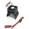 Cooling/Heatsink Fans * | Latest Fashion Aps91146Kv3 Alum. Motor Heatsink Ver. 3 W/Super Cooling Top Fan For 540 Motor Black (Aps Racing)