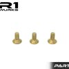 Motors & Accessories * | Promotion R1-020097 V21 Titanium Timing Screw Set (3) (R1Wurks)