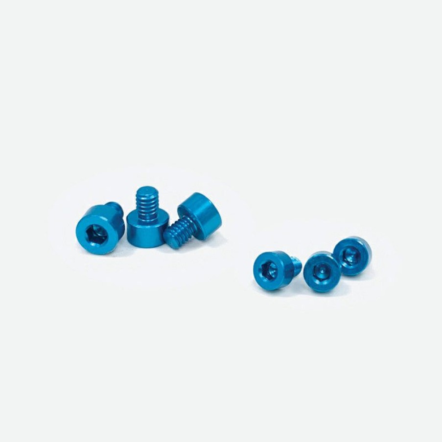 Motors & Accessories * | Quality Guarantee Rev1131B X-Factor Blue (6Pc) Aluminum Screw Kit (Trinity)