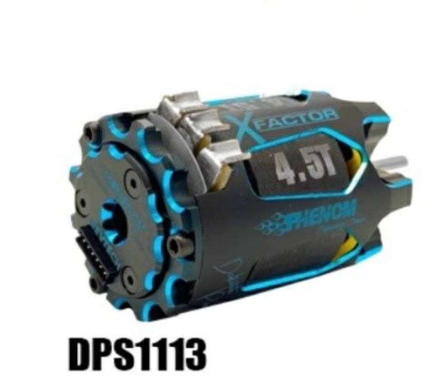 Motors & Accessories * | Lower Prices Dps1113 "Phenom Signature Series" X-Factor 4.5T Modified Motor W/ Tep1144 Rotor (Trinity)