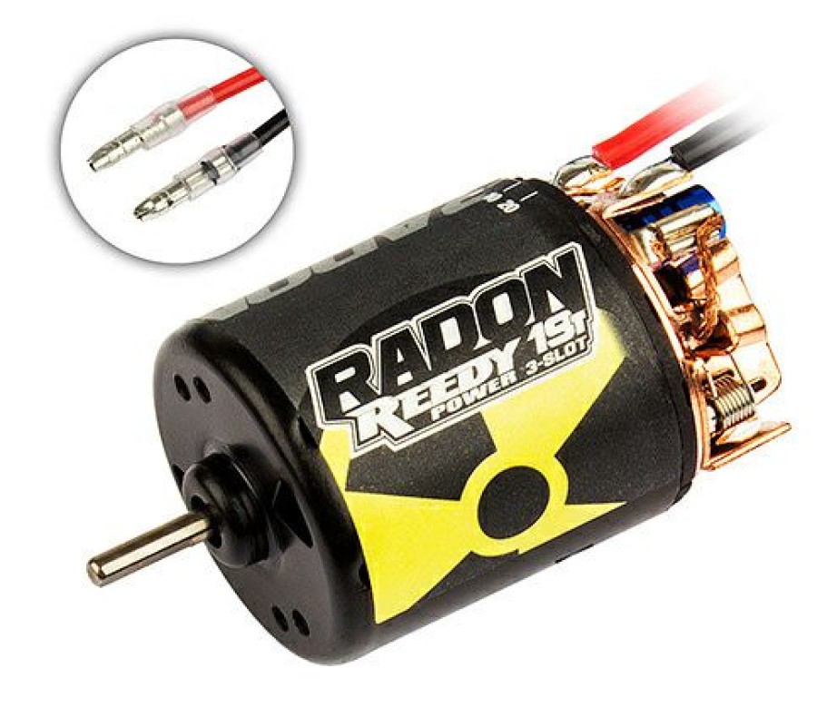 Motors & Accessories * | Special Asc27427 Reedy Radon 2 19T 3-Slot 3200Kv Brushed Motor (Team Associated)