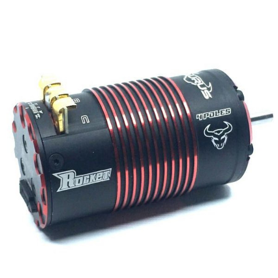 Motors & Accessories * | Reliable Quality Sp-042740-02-2200 Rocket 1/8 Taurus 2200Kv 5S Off-Road Buggy & Truggy Sensored Brushless Motor (Surpass Hobby Usa)