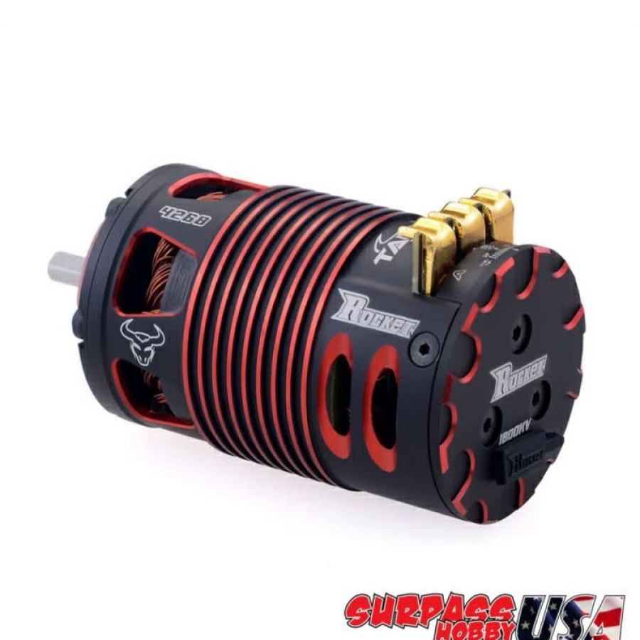 Motors & Accessories * | Best Sellers Sp-042680-02-2000 Rocket 1/8 Taurus 2000Kv 6S Gt On-Road Sensored Brushless Motor (Surpass Hobby Usa)