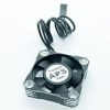 Cooling/Heatsink Fans * | Premium Aps91168K Silver & Black Aluminum Turbo28 Cooling Fan 30Mm (Aps Racing)