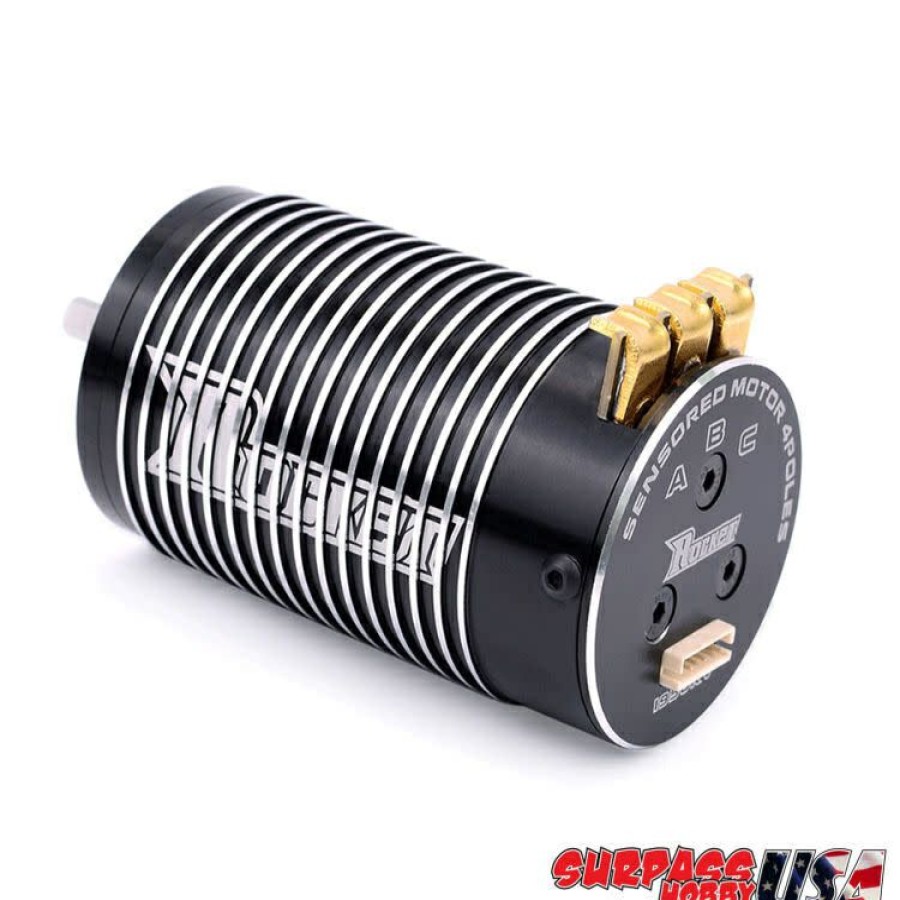 Motors & Accessories * | Reliable Quality 4268-1950 Rocket 1/8 1950Kv 6S Short Rpm Sensored Brushless Motor (Surpass Hobby Usa)