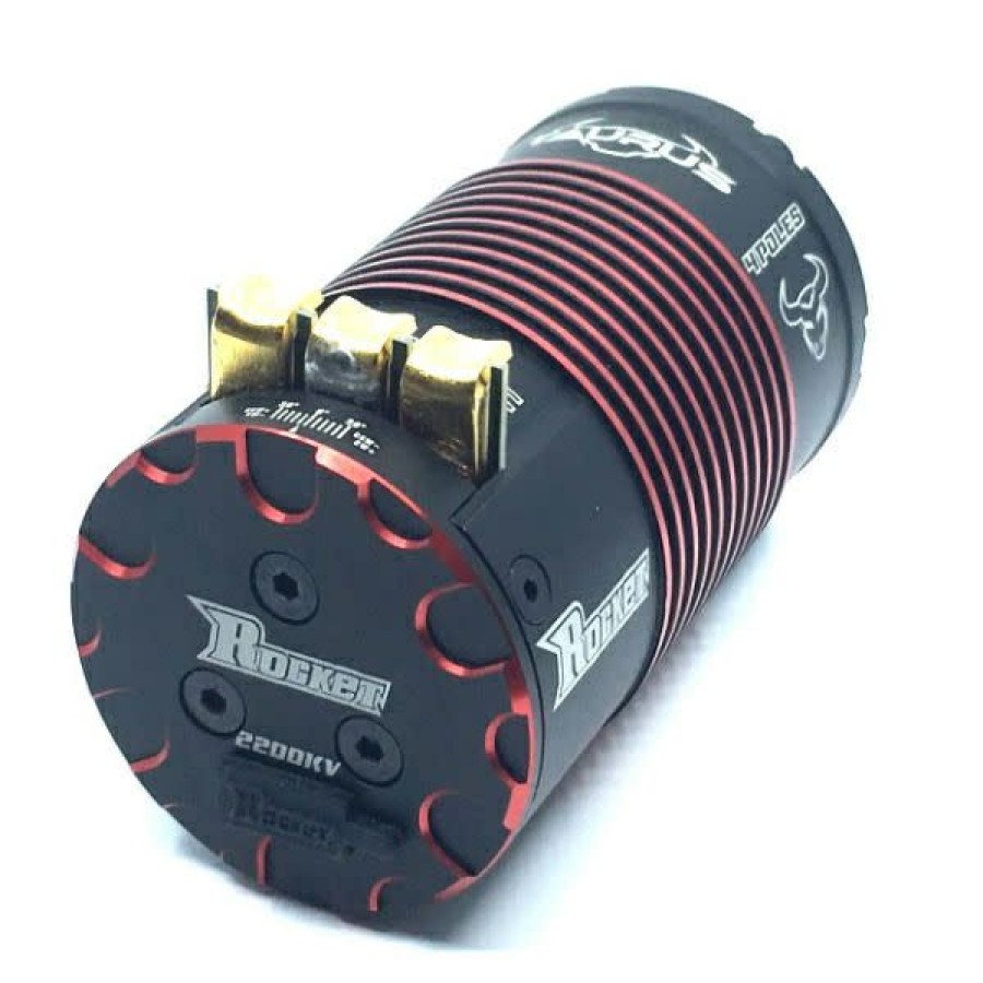 Motors & Accessories * | Special Sp-042740-02-1500 Rocket 1/8 Taurus 1500Kv 7S Off-Road Buggy & Truggy Sensored Brushless Motor (Surpass Hobby Usa)