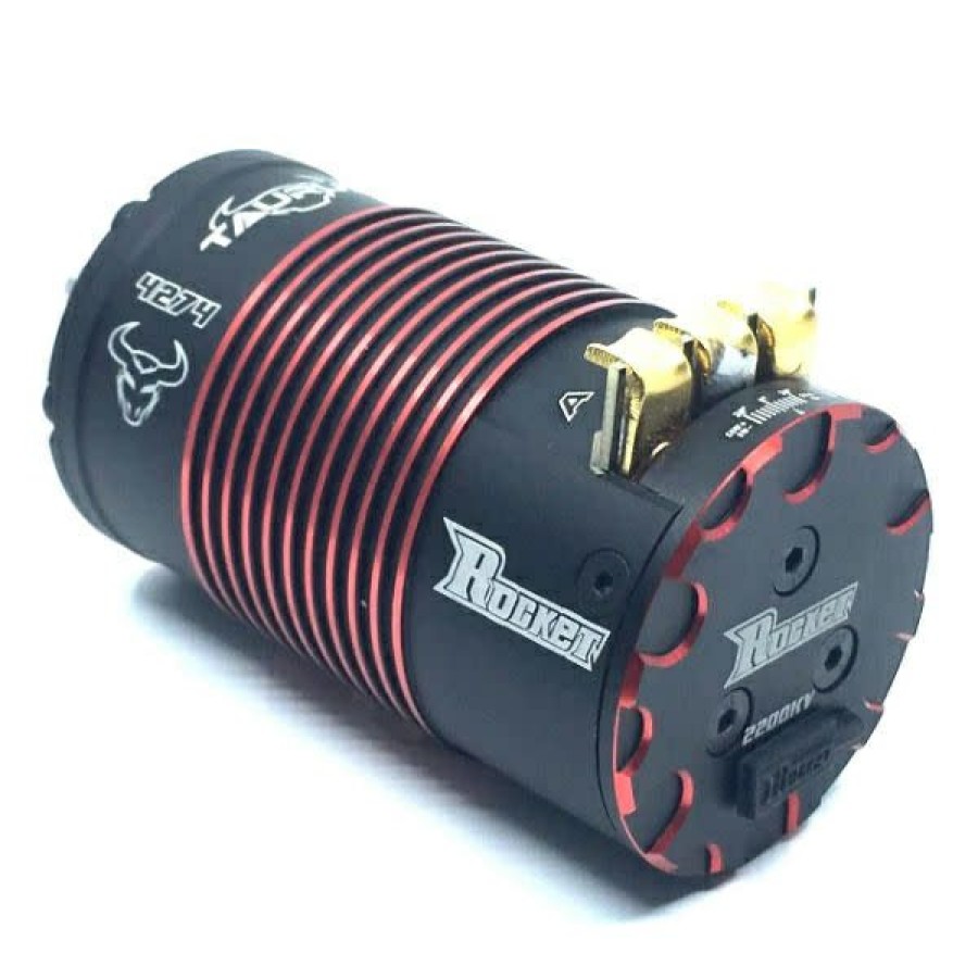 Motors & Accessories * | Special Sp-042740-02-1500 Rocket 1/8 Taurus 1500Kv 7S Off-Road Buggy & Truggy Sensored Brushless Motor (Surpass Hobby Usa)