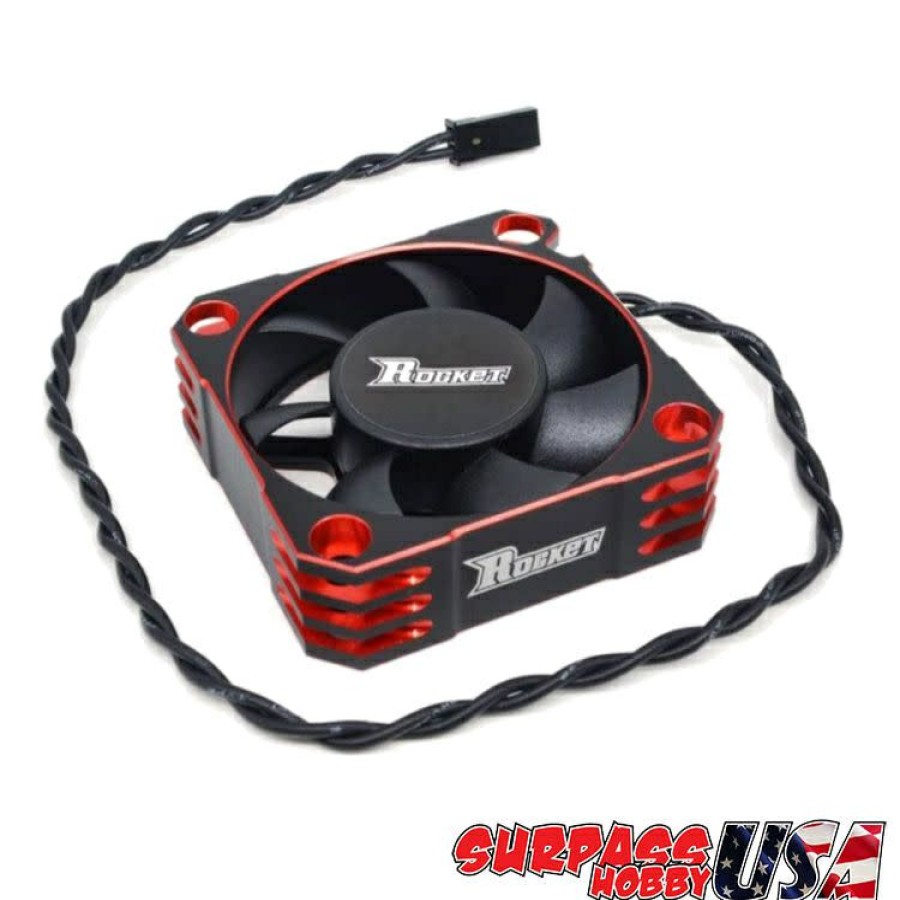 Cooling/Heatsink Fans * | Discount Store Sp-560001-01 Rocket Red 50Mm Aluminum Cooling Fan 10,000 Rpm (Surpass Hobby Usa)