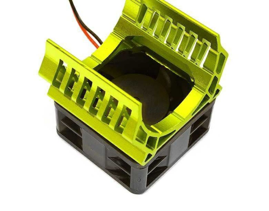 Cooling/Heatsink Fans * | Promotion C28597Green Green 36Mm Motor Heatsink+40X40Mm Cooling Fan (Integy)