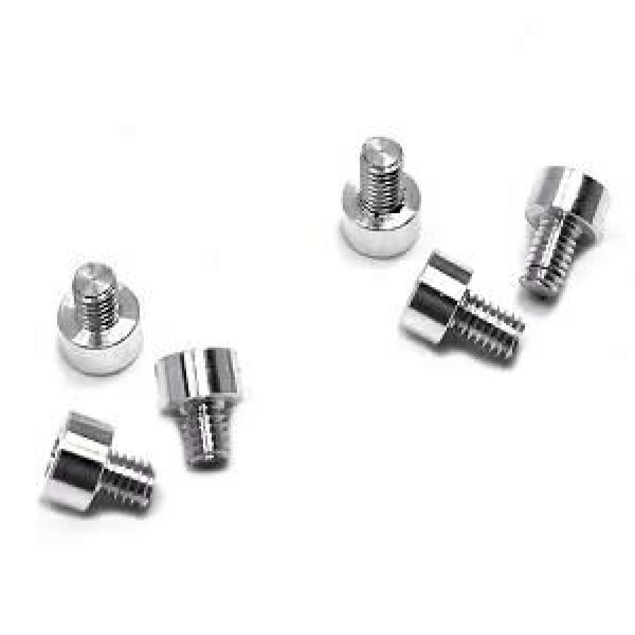 Motors & Accessories * | Lower Prices Rev1131 X-Factor Silver (6Pc) Aluminum Screw Kit (Trinity)