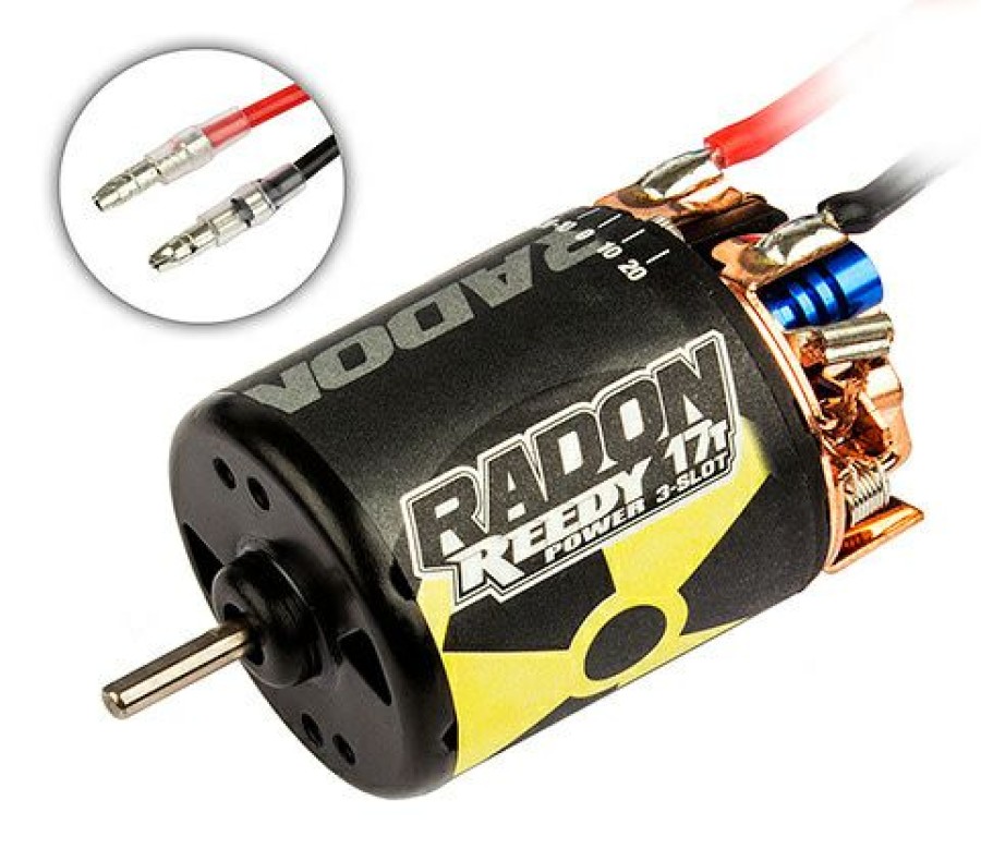 Motors & Accessories * | Featured Asc27426 Reedy Radon 2 17T 3-Slot 3600Kv Brushed Motor (Team Associated)