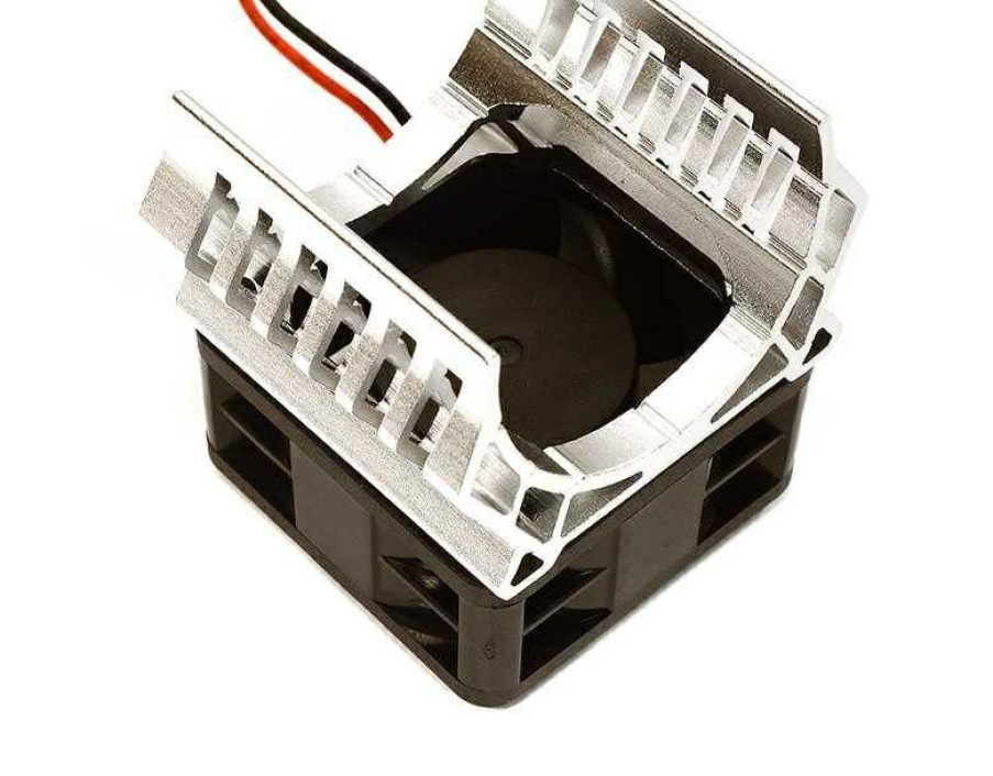 Cooling/Heatsink Fans * | Promotion C28597Silver Silver 36Mm Motor Heatsink+40X40Mm Cooling Fan (Integy)