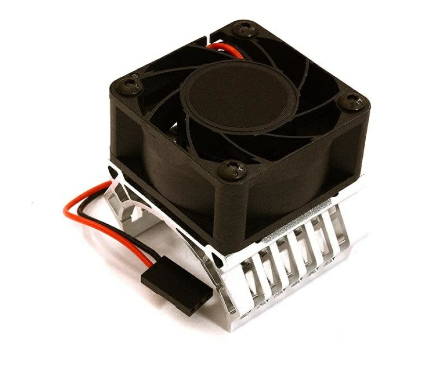 Cooling/Heatsink Fans * | Premium C28598Silver Silver 36Mm Motor Heatsink+40X40Mm Cooling Fan (Integy)