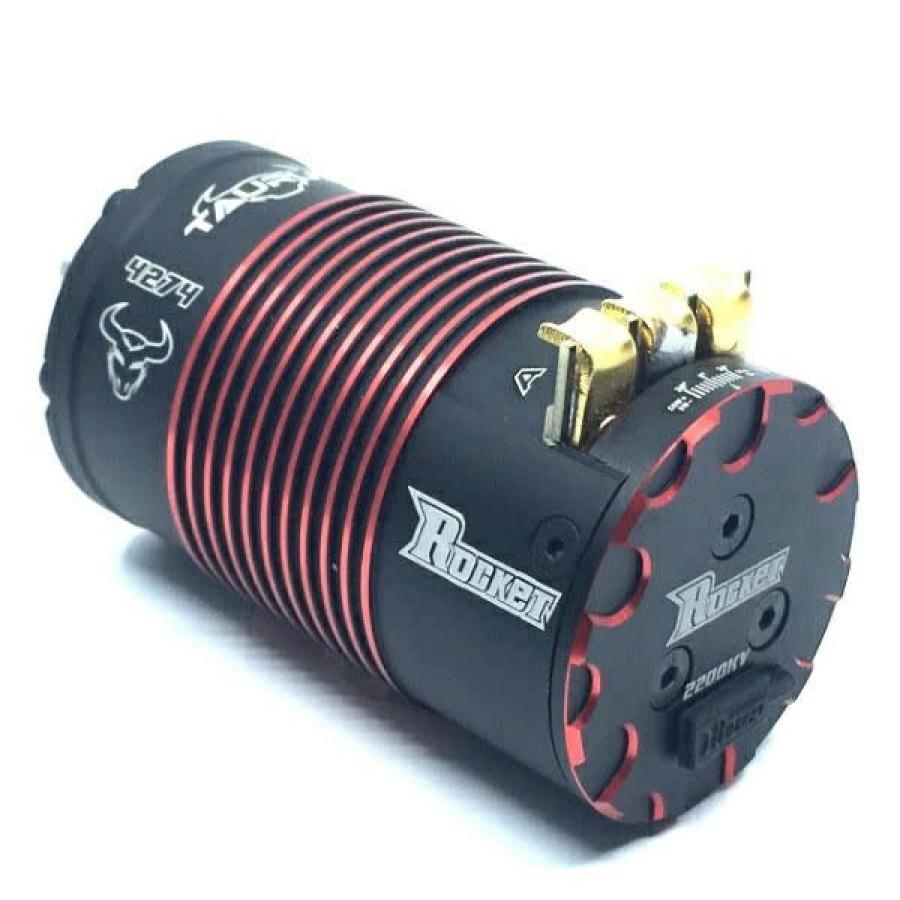 Motors & Accessories * | Quality Guarantee Sp-042740-02-1400 Rocket 1/8 Taurus 1400Kv 8S Off-Road Buggy & Truggy Sensored Brushless Motor (Surpass Hobby Usa)