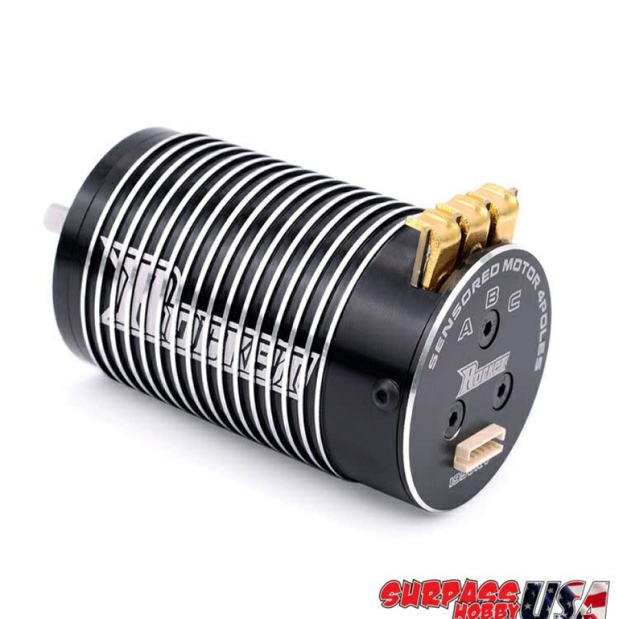 Motors & Accessories * | Flash Sale 4268-1700 Rocket 1/8 1700Kv 6S Short Rpm Sensored Brushless Motor (Surpass Hobby Usa)