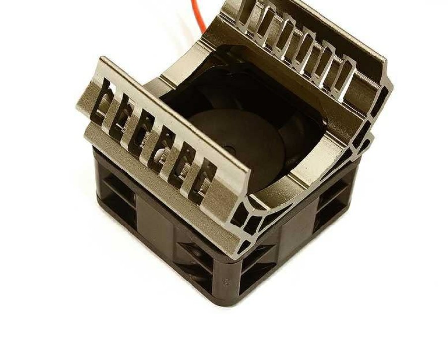 Cooling/Heatsink Fans * | Special C28597Grey Grey 36Mm Motor Heatsink+40X40Mm Cooling Fan (Integy)