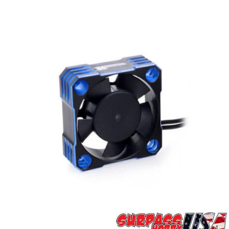 Cooling/Heatsink Fans * | Online Store Sp-360003-15 Rocket V2 Aluminum 30Mm Cooling Fan Blue/Blk (Surpass Hobby Usa)